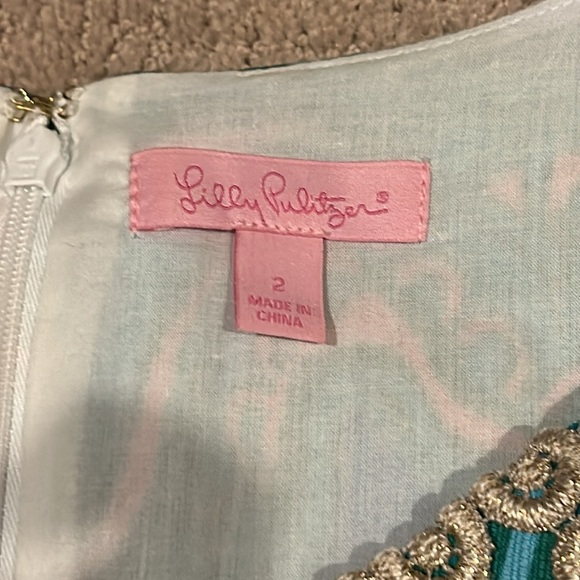 Lilly Pulitzer dress size 2 - Picture 3 of 3